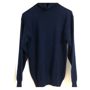 Lord and Taylor navy cashmere sweater